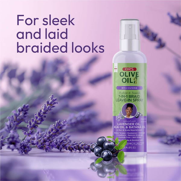 ORS - Olive Oil Braidzone 7-In-1 Braid Leave-In Spray
