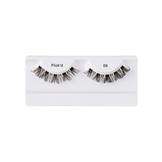 KISS - False Lashes Flick'd D-Curl Strip Lashes IFK06