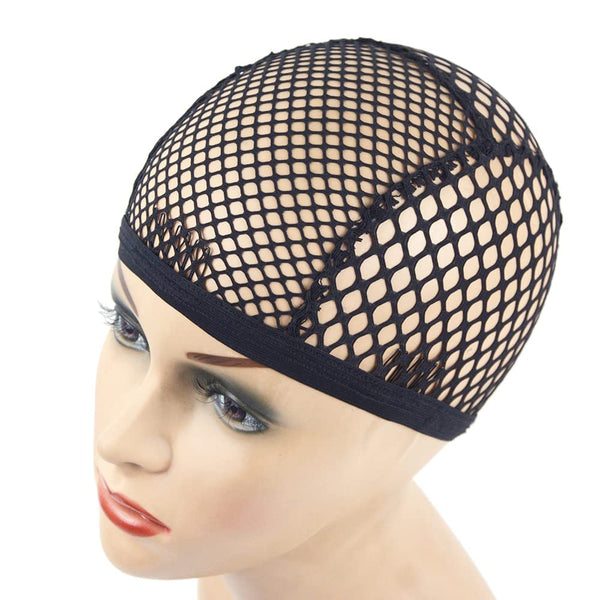 MAGIC COLLECTION - Crochet Wig Cap BLACK