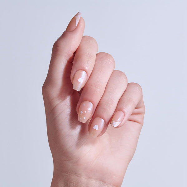 KISS - CORE DESIGN TREND SPRING GLUE-ON NAIL SHORT - CHEERS