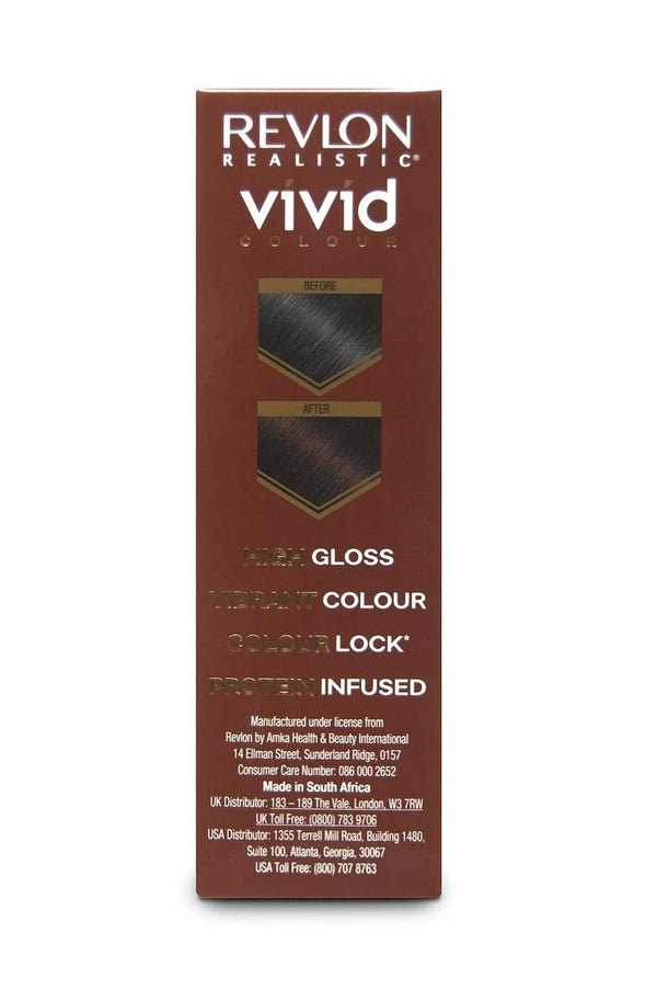 REVLON - VIVID HAIR COLOR WARM CHOCOLATE