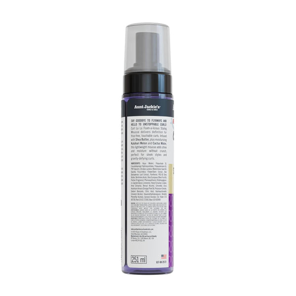 Aunt Jackie's - Curl La La Foam-A-Licious Styling Mousse