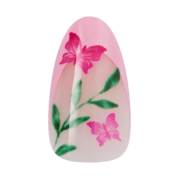 KISS - CORE DESIGN TREND SPRING GLUE-ON NAIL MEDIUM - SPRINGTIME SPLENDOR