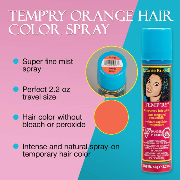 Jerome Russell - Temporary Hair Color ORANGE