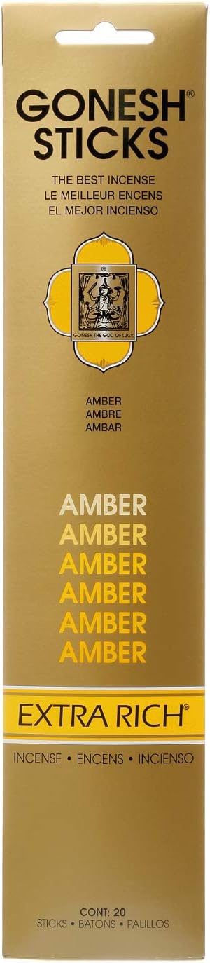 GONESH STICKS - Incense Perfumes Of Amber