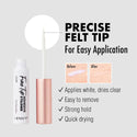 KISS - FINE TIP ADHESIVE EYELINER - CLEAR (Copy)