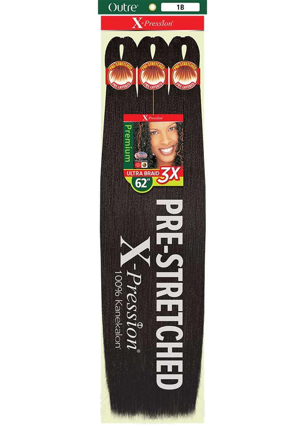 OUTRE - X-PRESSION BRAID-PRE STRETCHED BRAID 62