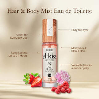 KISS - RED EL:KISS PERFUME HAIR & BODY MIST