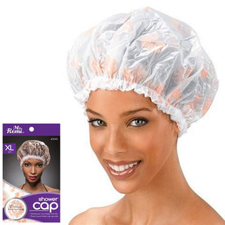 ANNIE - Ms. Remi Shower Cap X-LARGE PINK FLORAL #3545