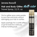 Jerome Russell - Hair & Body Glitter Color Spray MULTI