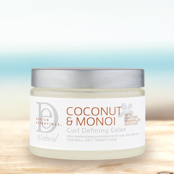 DESIGN ESSENTIALS - Natural Coconut & Monoi Curl Defining Gelée