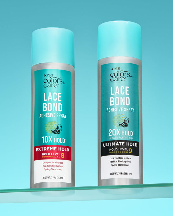 KISS - COLORS & CARE LACE BOND SPRAY ULTIMATE HOLD