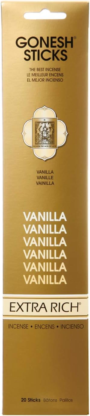 GONESH STICKS - Incense Perfumes Of Vanilla
