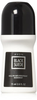 AVON - Black Suede Roll-On Anti-Perspirant Deodorant