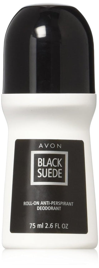 AVON - Black Suede Roll-On Anti-Perspirant Deodorant