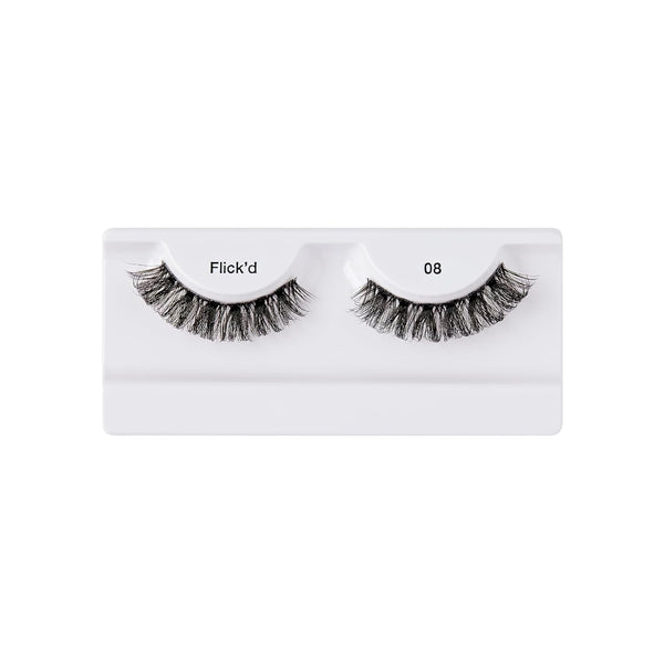 KISS - False Lashes Flick'd D-Curl Strip Lashes IFK08