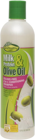 Sof N' Free - GroHealthy Milk Protein & Olive Oil Sulfate-Free 2-in-1 Conditioning Shampoo