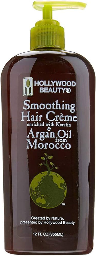 HollyWodd Beauty - Smoothing Hair Creme w/ Keratin & Argan Oil