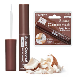 KISS - Fruit Infused Clear Eyelash Adhesive Coconut Clear