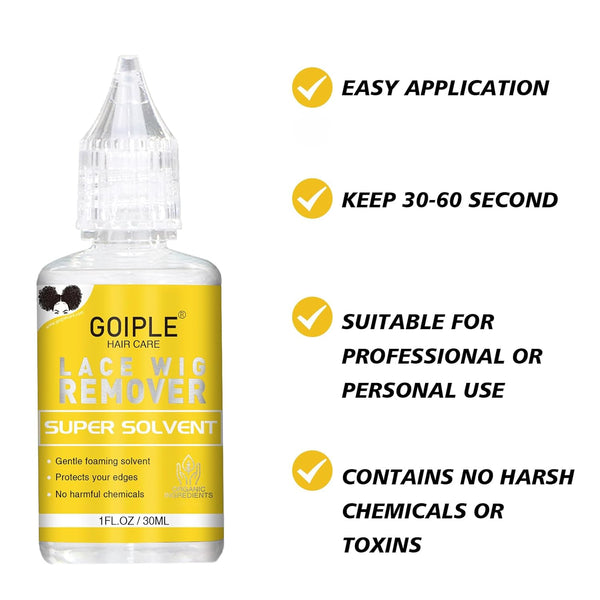 GOIPLE - Lace Wig Glue Remover Super Solvent