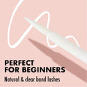 KISS - FINE TIP ADHESIVE EYELINER - CLEAR (Copy)