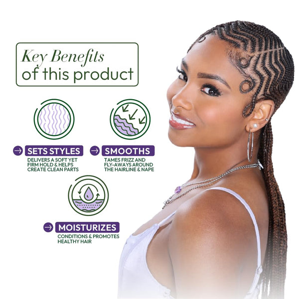 ORS - Olive Oil Braidzone Edge & Braiding Gel with Lavender, Acai & Biotin