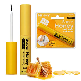 KISS - Fruit Infused Clear Eyelash Adhesive Honey Black