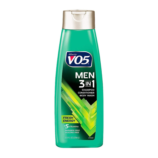 Alberto VO5 - MEN 3-IN-1 Shampoo Conditioner Body Wash FRESH ENERGY