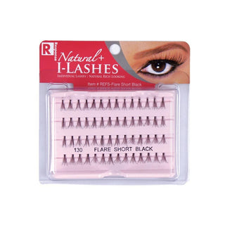 RESPONSE - Natural+ I-Lashes #131 FLARE SHORT BLACK