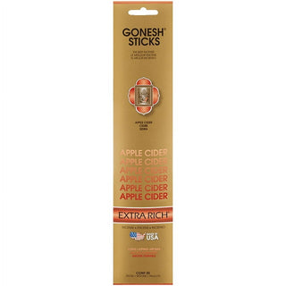 GONESH STICKS - Incense Perfumes Of Extra Rich: APPLE CIDER