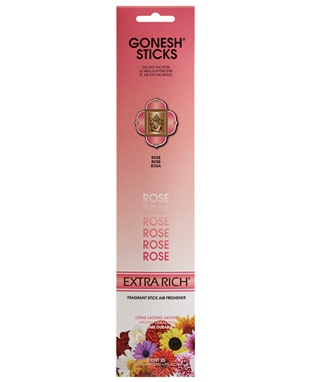 GONESH STICKS - Incense Perfumes Of Rose Rose