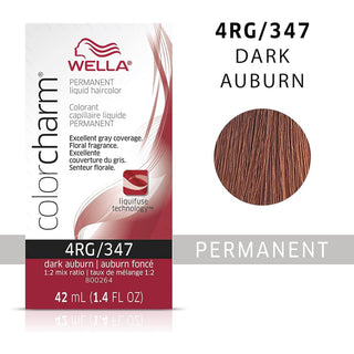 WELLA - Color Charm Permanent Liquid Hair Toner 4RG/347 DARK AUBURN