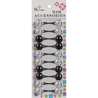 BLOSSOM - Hair Accessories Hair Knockers 10PCs Assorted #PPP01-03C