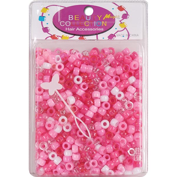 BEAUTY COLLECTION - Small Pink Mix Bead #1000PINAST