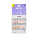 KISS - CORE DESIGN TREND SPRING GLUE-ON NAIL SHORT - CHEERS