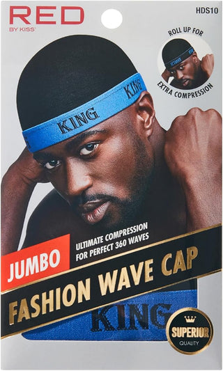 KISS - FASHION WAVE CAP JUMBO KING, BLUE