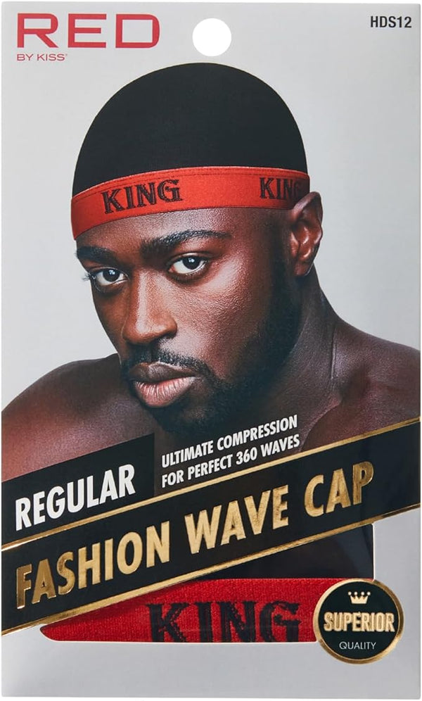KISS - FASHION WAVE CAP REGULAR KING, RED