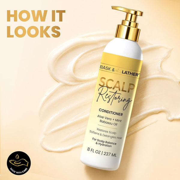 BASK & LATHER - Scalp Restoring Conditioner