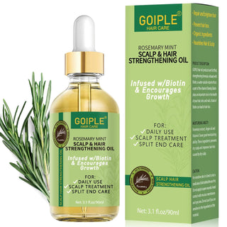 GOIPLE - Organic Rosemary Mint Scalp, Hair Strengthening Oil