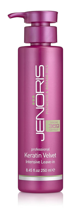 JENORIS - Professional Pistachio & Borage Oils Keratin Velvet Leave-In Conditioner