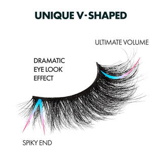 KISS - V-Shaped Volume Strip Lashes IV01