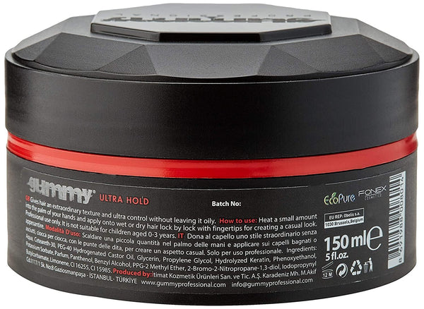 GUMMY - Professional Styling Wax Red ULTRA HOLD