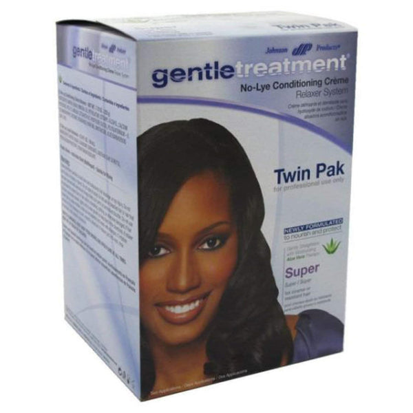 Gentle Treatment - No-Lye Conditioning Creme Relaxer System 2 PACKS SUPER