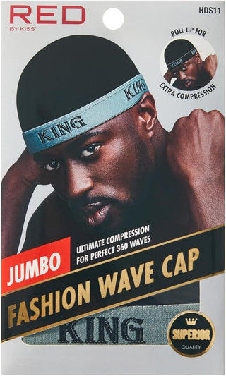 KISS - FASHION WAVE CAP JUMBO KING, GREY