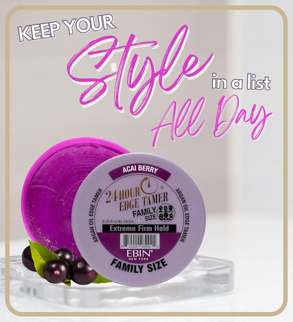 EBIN - 24 HOUR EDGE TAMER REFRESH - ACAI BERRY
