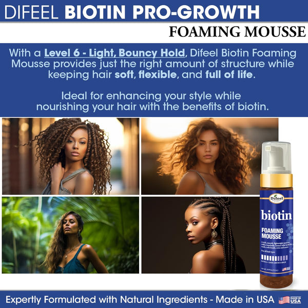Difeel - Biotin Thickening Foaming Mousse