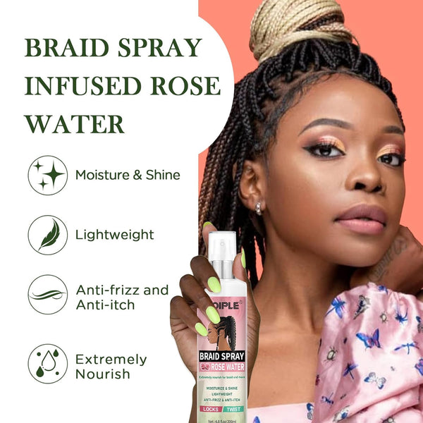 GOIPLE - Braid Spray Rose Water Mint