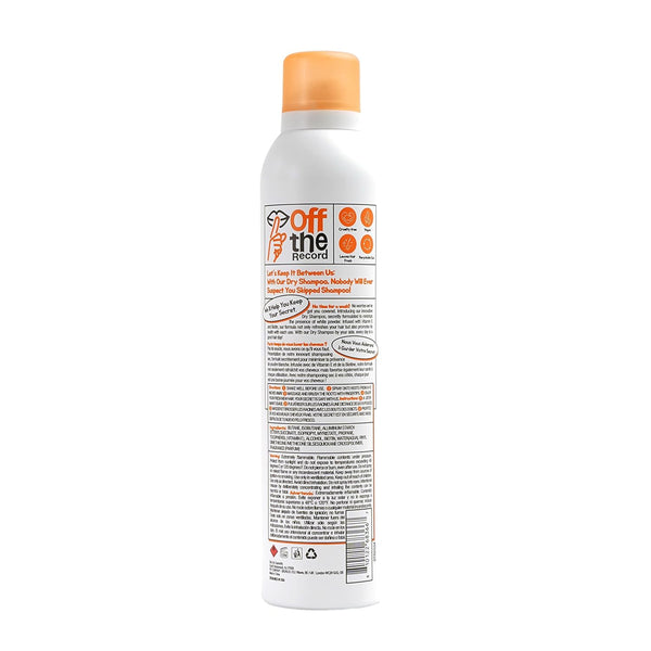 OFF THE RECORD - DRY SHAMPOO - MANGO TANGO BURST