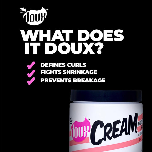 The Doux - C.R.E.A.M. Twist & Curl Cream – Curl Defining Cream