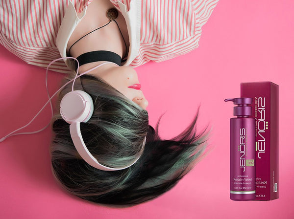 JENORIS - Professional Pistachio & Borage Oils Keratin Velvet Leave-In Conditioner